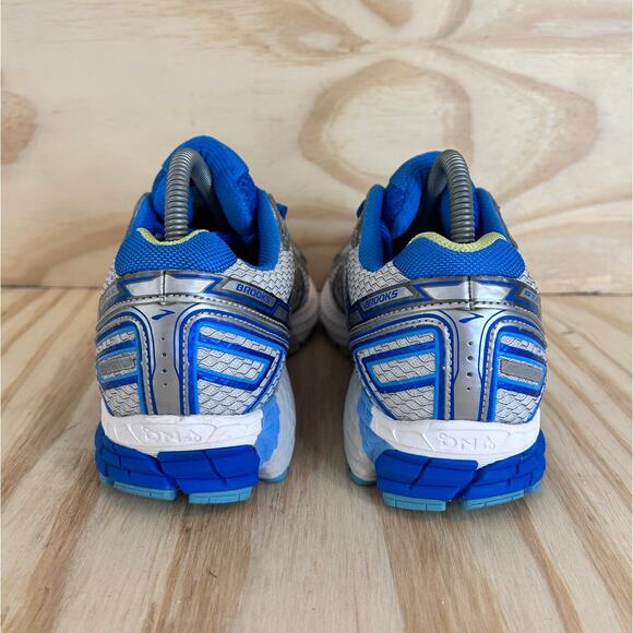 Brooks -Adrenaline GTS 15 -Running -Gray/Blue -Women's -8.5(2E) EW -1201742E179 - Picture 6 of 9